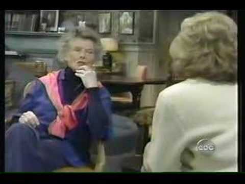Another Magical Tee Vee Moment ► Barbara Walters ► Katherine Hepburn ► Trees